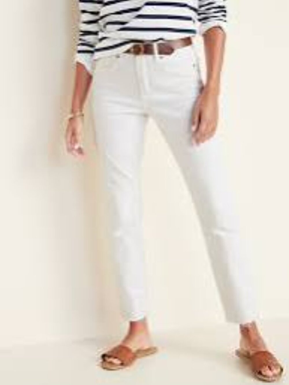 Old Navy High-Waisted Power Slim Straight Jeans